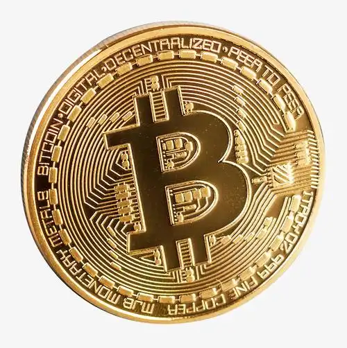 A close-up view of a Bitcoin symbol imprinted on a circuit board, symbolizing the convergence of technology and digital currency.